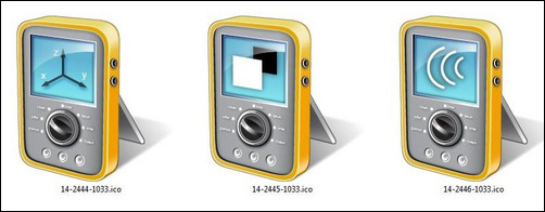 Windows 7設備高清多圖標