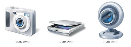 Windows 7設備高清多圖標